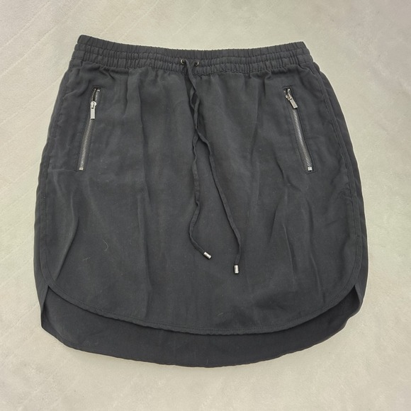 Calvin Klein Skort‎ Women's Size XS Black Activewear Pockets  Drawstring - Picture 1 of 9